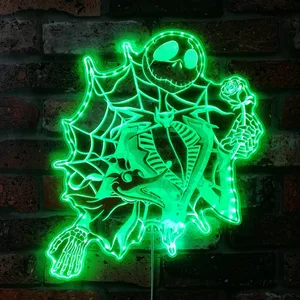 Nightmare Before Christmas Jack Skellington RGB LED Sign