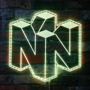 Nintendo 64 RGB LED Sign