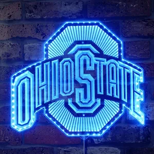 Ohio State Buckeyes Logo RGB LED Sign