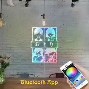Omori Characters RGB LED Sign