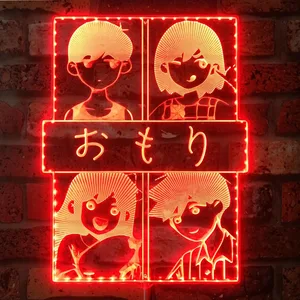 Omori Characters RGB LED Sign