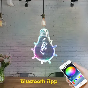 Omori Light Bulb RGB LED Sign