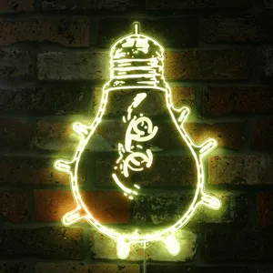 Omori Light Bulb RGB LED Sign