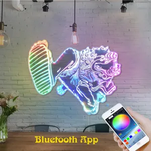 One Piece Luffy RGB LED Sign