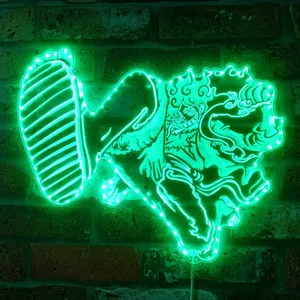 One Piece Luffy RGB LED Sign