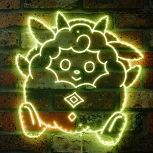 Palworld Lamball RGB LED Sign