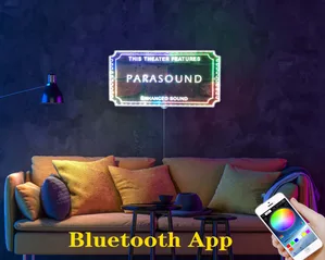 Parasound Theater Sign RGB LED Sign
