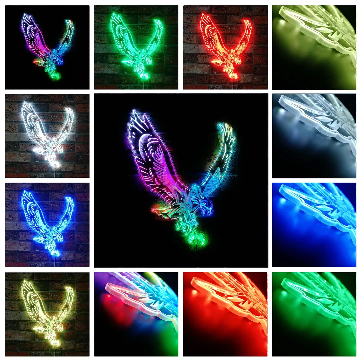 Philadelphia Eagles Eagle RGB LED Sign