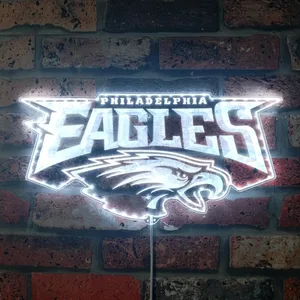 Philadelphia Eagles Logo RGB LED Sign