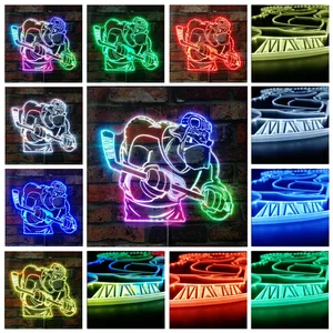 Philadelphia Flyer Bardown RGB LED Sign