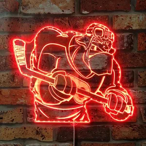 Philadelphia Flyer Bardown RGB LED Sign
