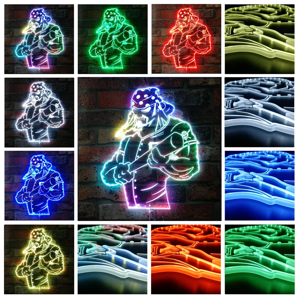 Pittsburgh Pirates Baseball RGB LED Sign