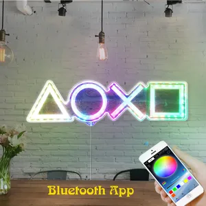 PlayStation Button Symbols RGB LED Sign