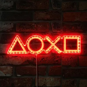 PlayStation Button Symbols RGB LED Sign