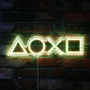PlayStation Button Symbols RGB LED Sign