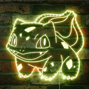 Pokemon Bulbasaur RGB LED Sign