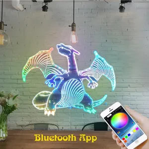 Pokemon Charizard RGB LED Sign