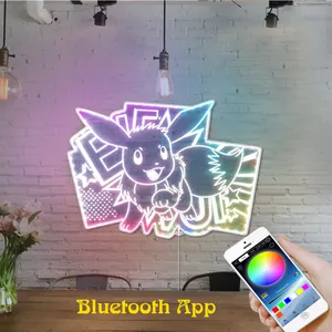 Pokemon Eevee RGB LED Sign