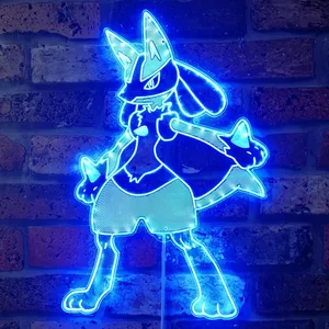 Pokemon Lucario RGB LED Sign