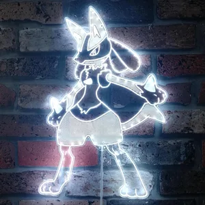 Pokemon Lucario RGB LED Sign