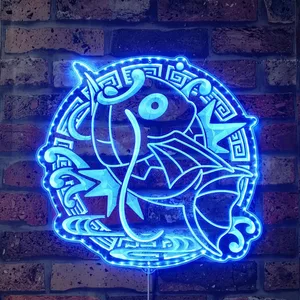 Pokemon Magikarp RGB LED Sign