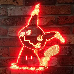 Pokemon Mimikyu RGB LED Sign