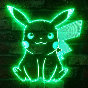Pokemon Pikachu RGB LED Sign
