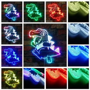 Pokemon Totodile RGB LED Sign