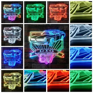 Pontiac 1967 GTO RGB LED Sign