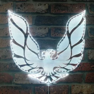 Pontiac Firebird Logo RGB LED Sign