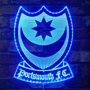 Portsmouth F.C. Logo RGB LED Sign