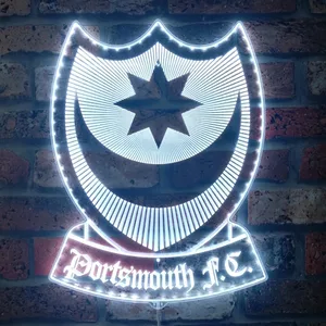 Portsmouth F.C. Logo RGB LED Sign
