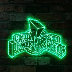 Power Rangers Mighty Morphin Power Rangers RGB LED Sign
