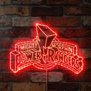 Power Rangers Mighty Morphin Power Rangers RGB LED Sign