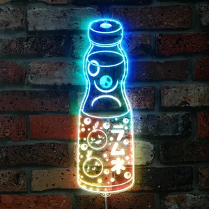 Ramune Bottle RGB LED Sign