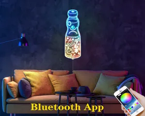 Ramune Bottle RGB LED Sign