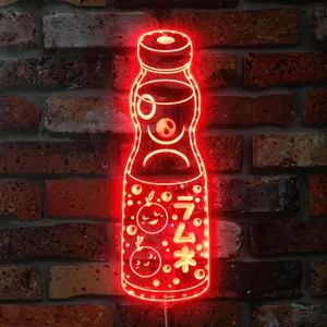 Ramune Bottle RGB LED Sign