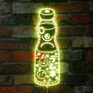 Ramune Bottle RGB LED Sign