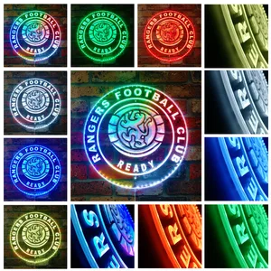 Rangers F.C. Logo RGB LED Sign
