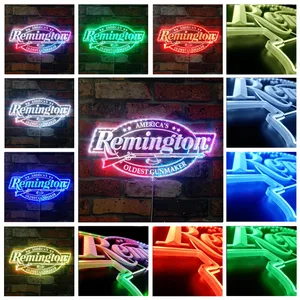 Remington Arms Logo RGB LED Sign