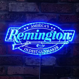 Remington Arms Logo RGB LED Sign