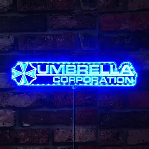 Resident Evil Umbrella Corporation RGB LED Sign