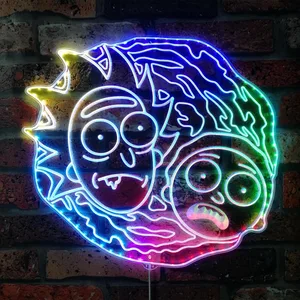 Rick and Morty Rick and Morty RGB LED Sign