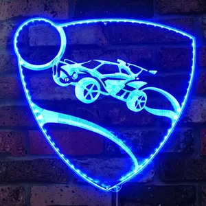 Rocket League Logo RGB LED Sign