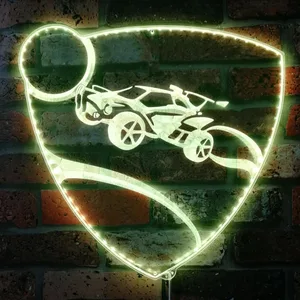 Rocket League Logo RGB LED Sign
