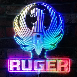 Ruger Logo RGB LED Sign