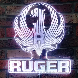Ruger Logo RGB LED Sign