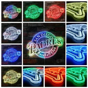 San Diego Padres Logo 1 RGB LED Sign
