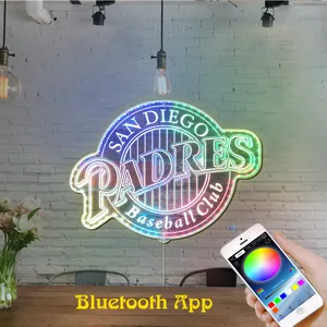 San Diego Padres Logo 1 RGB LED Sign