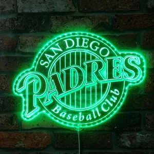 San Diego Padres Logo 1 RGB LED Sign
